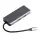 Qgeem QG-UH09 USB 3.0 Type C 9in1 2xHDMI-VGA-TF SD Kart Okuyucu-USB 3.0-USB 2.0 Hub