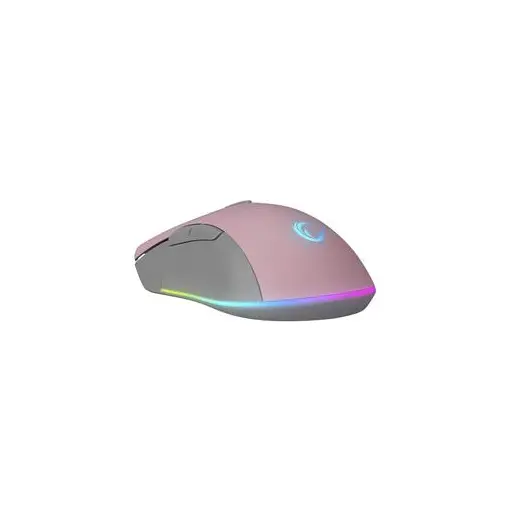 Rampage SMX-R21 COMPACT Usb Beyaz-Gri RGB Işıklı+Macro 7200dpi - 1000hz Gaming Oyuncu Mouse