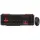 Everest KM-6825 Siyah Usb Kırmızı Tuşlu Türkçe Multimedia Klavye + Mouse Set