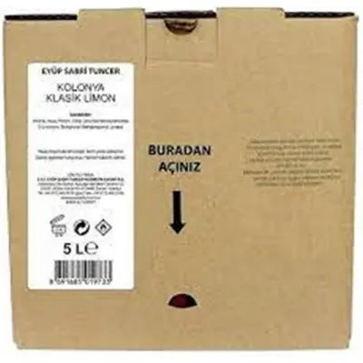 Eyüp Sabri Tuncer  Limon  Kolonyası 5lt Bag IN Box Endüstriyel