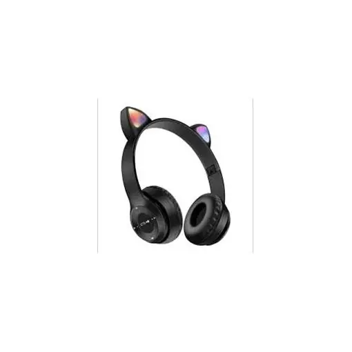 P47M Bluetooth 5.0 Kulak Üstü Kulaklık siyah