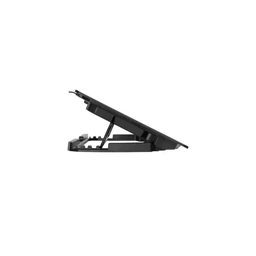 Addison AD-S1 Waft Mavi Led Işıklı 2 Fanlı 2 Usb Dc 5V 125-125-20mm Notebook Soğutucu Stand