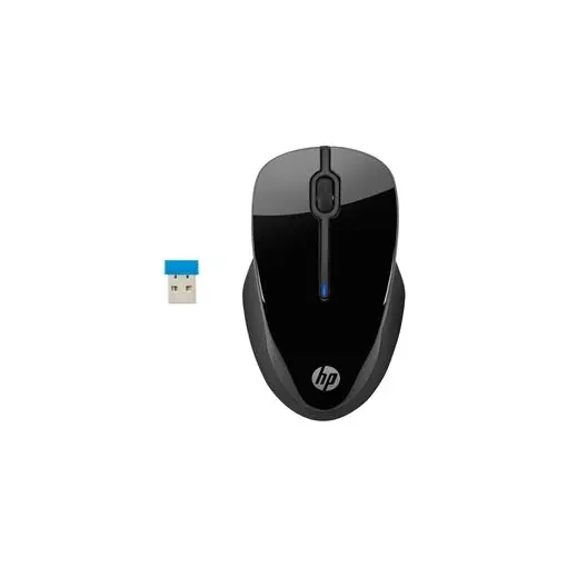HP 250 6V2J7AA Wireless Optik Mouse 1600Dpı 2.4Ghz Siyah (Pil 1 x AA) Bluetooth