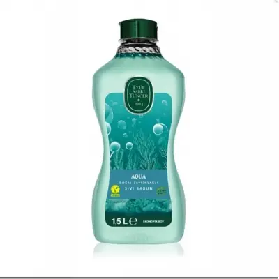 Eyüp Sabri Tuncer 1,5lt  Aqua Doğal Zeytin Yağlı Sıvı Sabun  Pet Şişe