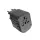 S-link SL-WL20PD 2-USB 2.4A + PD 20W Yedek Akım Sigortalı 100-240V Universal Çevirici Priz Adaptör