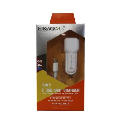 Elba ELB29 3.4 Siyah 2usb Metal Araç Çakmaklık Şarj Aleti Hızlı Şarj 