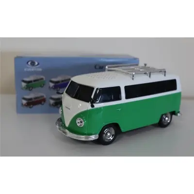 EVERTON RT-1945 Yeşil Arabalı  Bluetooth Fm-Usb-Tf-Aux Şarjlı Nostaljik Radyo