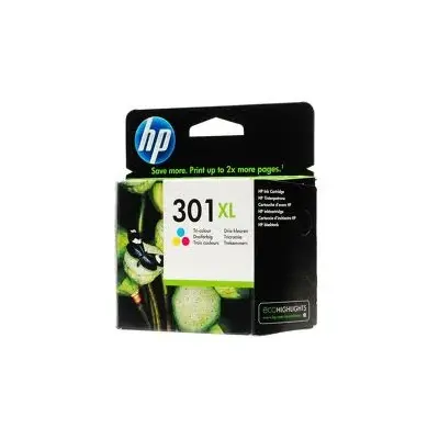 HP CH564EE (301XL) UC RENKLI YUKSEK KAPASITELI MUREKKEP KARTUSU 330 SAYFA