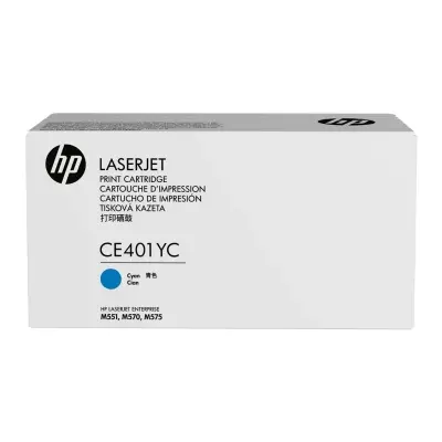HP CE401YC (507A) CAMGOBEGI TAAHHUTLU TONER 7.800 SAYFA
