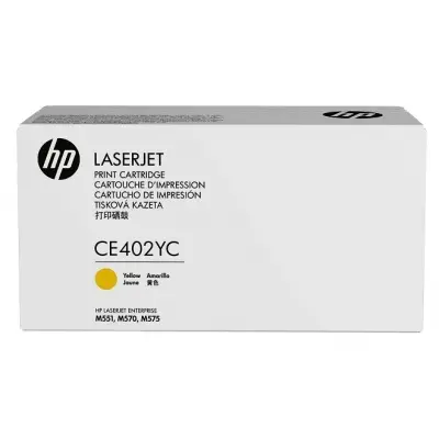 HP CE402YC(507A) SARI TAAHHUTLU TONER 7.800 SAYFA