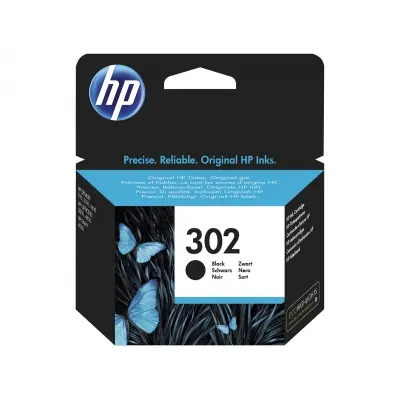 HP F6U66AE (302) SIYAH MUREKKEP KARTUSU 190 SAYFA