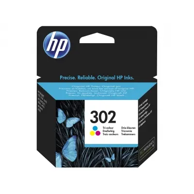 HP F6U65AE (302) UC RENKLI MUREKKEP KARTUSU 165 SAYFA