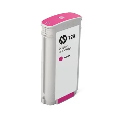 HP F9J66A (728) MACENTA 130 ML GENIS FORMAT MUREKKEP KARTUSU
