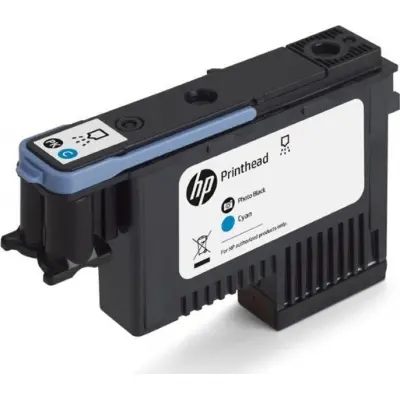 HP F9J86A (744) FOTOGRAF SIYAHI VE CYAN BASKI KAFASI
