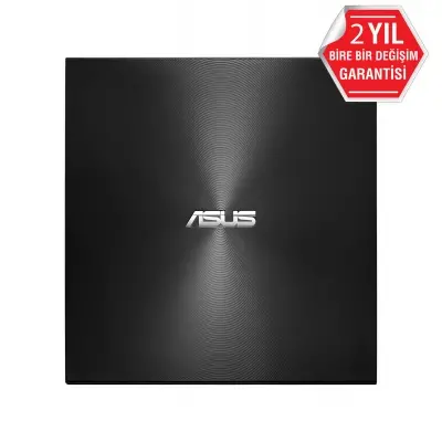 ASUS ZENDRİVE-U9M SDRW-08U9M-U HARİCİ İNCE DVD YAZICI  M-DİSC  USB TYPE-C VE USB 2.0 DESTEKLİ  SİYAH