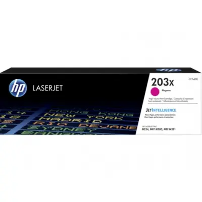 HP CF543X (203X) MACENTA YUKSEK KAPASITELI TONER 2.500 SAYFA