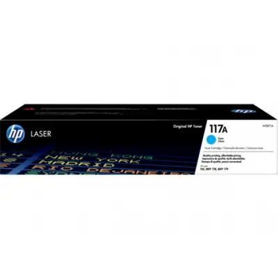 HP W2071A (117A) MAVİ TONER 700 SAYFA