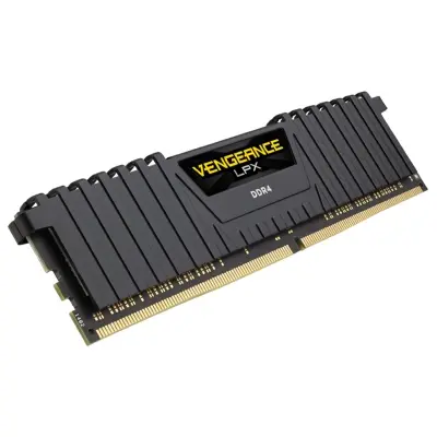 CORSAIR CMK8GX4M1A2400C14 8GB DDR4 2400MHz CL14 VENGEANCE LPX SOGUTUCULU DIMM BELLEK BLACK