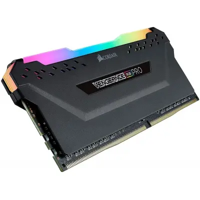 CORSAIR CMW8GX4M1Z3200C16 8GB (1X8GB) DDR4 3200MHz CL16 BLACK VENGEANCE RGB PRO SOGUTUCULU DIMM BELLEK