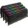 CORSAIR CMT32GX4M4C3600C18 32GB (4X8GB) DDR4 3600MHz CL18 DOMINATOR PLATINUM RGB SOĞUTUCULU SIYAH DIMM BELLEK