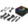 CORSAIR CP-9020216-EU CX550F 550W TAM MODULER 80PLUS BRONZE RGB GUC KAYNAGI SIYAH