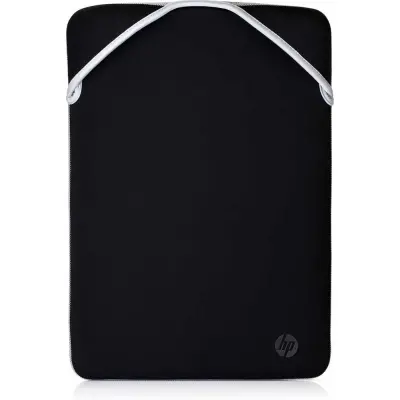 HP 2F2K5AA REVERSIBLE PROTECTIVE BLACK/SILVER 15.6 LAPTOP SLEEVE