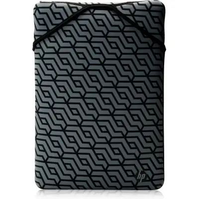 HP 2F2L0AA REVERSIBLE PROTECTIVE BLACK/GEO 15.6 LAPTOP SLEEVE