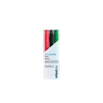 CRICUT 2007084 JOY INFUSIBLE INK İNCE UÇLU KALEM SETİ 3LÜ PAKET SİYAH KIRMIZI YEŞİL