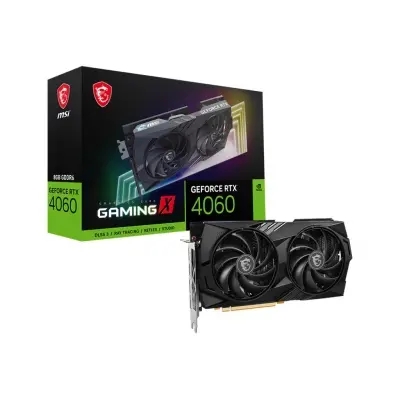 MSI VGA GEFORCE RTX 4060 GAMING X 8G RTX4060 8GB GDDR6 128B DX12 PCIE 4.0 X8 (3XDP 1XHDMI)