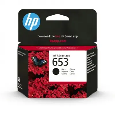 HP 3YM75AE (653) SİYAH MUREKKEP KARTUŞ 360 SAYFA