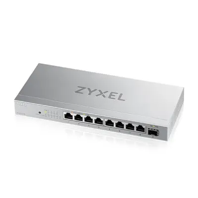 ZYXEL XMG-108 8 PORT 2.5G + 1G SFP/10G SFP+ MULTIGIGABIT METAL YONETILEMEZ DESKTOP SWITCH