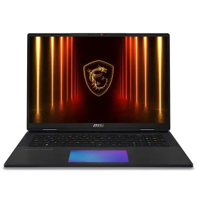 MSI NB TITAN 18 HX AI A2XWJG-620TR ULTRA 9 285HX 64GB DDR5 RTX5090 GDDR7 24GB 6TB SSD 18.0 UHD+ MINILED 120Hz W11P