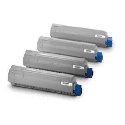 Oki C710-711-711WT 11bin Sayfa Black Siyah Toner 44318608 - 44318608