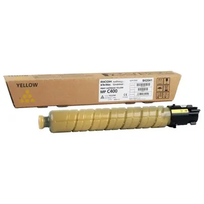 Ricoh MP C400 Yellow Sarı Orjinal Fotokopi Toneri MP C300-401 10.000 Sayfa 