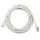 Vcom NP611B-5.0 Cat6 5.0MT Gri Utp Patch Kablo