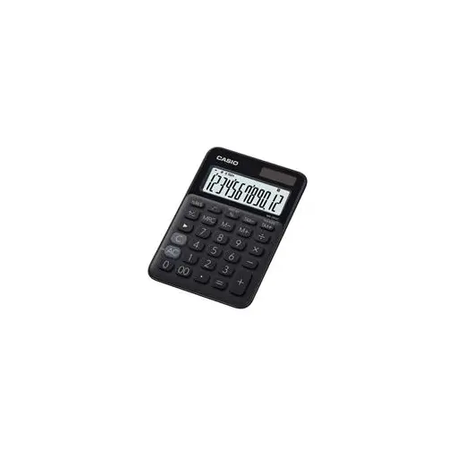Casio MS-20UC-BK 12 Hane Siyah Masa Üstü Hesap Makinesi
