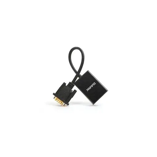 Dark DK HD AVGAXHDMI2 VGA to HDMI Dönüştürücü Siyah 