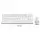A4 Tech F1010 Q Usb Beyaz Fn-Mm Klv+Optik Mouse Set