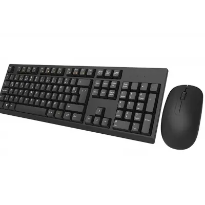 Everest KM-2510 Siyah Kablosuz Q Multimedia Klavye + Mouse Set