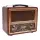 Everton Rt-821 Bluetooth Fm-Usb-Tf-Aux Nostaljik Radyo 