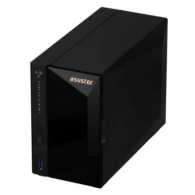 ASUSTOR AS3302T V2 REALTEK RTD1619B 2 YUVALI 4X22TB DESTEĞİ 2GB DDR4 2.5GbE x1 USB 3.2 x3