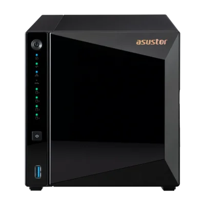 ASUSTOR AS3304T V2 REALTEK RTD1619B 4 YUVALI 4X22TB DESTEĞİ 2GB DDR4 2.5GbE x1 USB 3.2 x3