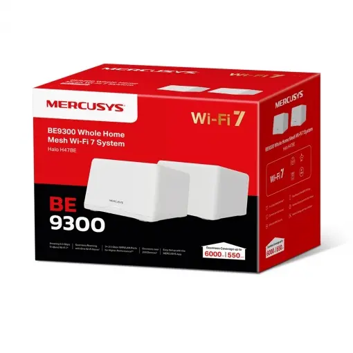 TP-LINK MERCUSYS HALO H47BE(2-pack) BE9300 MBPS MESH Wi-Fi7