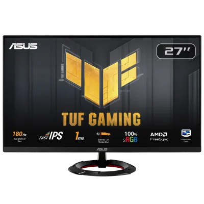 ASUS TUF GAMING VG279Q3R GAMING 27 FAST IPS FREESYNC VE G-SYNC UYUMLU 1920x1080 1MS 180HZ DP HDMI MM VESA 3YIL 100% sRGB ELMB Monitör